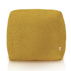 Pouf Cubo Quadrato - Tessuto Bouclè – vista 2