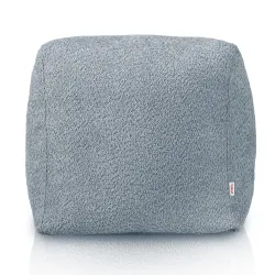Pouf Cubo Quadrato - Tessuto Bouclè – vista 2