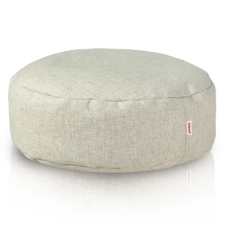 Pouf Poggiapiedi Rotondo - Pregiata Lana Premium – vista 2