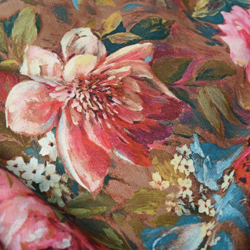Pouf Poggiapiedi Rotondo - Tessuto Stampato Premium – vista 65