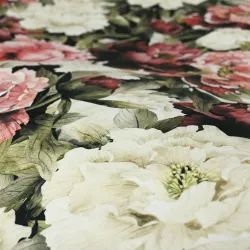 Pouf Poggiapiedi Rotondo - Tessuto Stampato Premium – vista 62