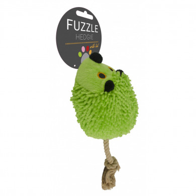 Peluche riccio con coda per cani