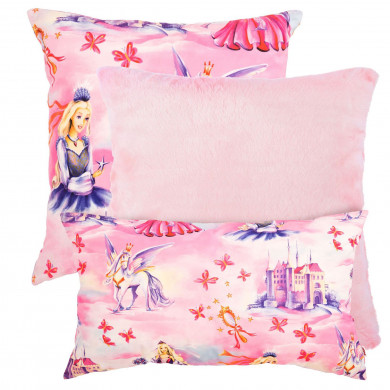 Set di cuscini da principessa rosa per bambine