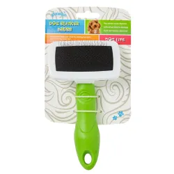 Spazzola ergonomica per peli 11 cm, per una toelettatura confortevole