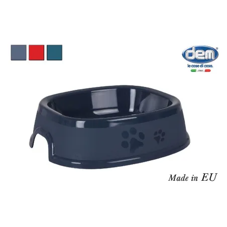 Ciotola per cani in plastica 19x17x5cm, accessori per animali domestici