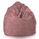 Rosa sbiadito pouf sacco gigante xxl stripe