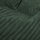 Verde scuro cuscino per bambini stripe