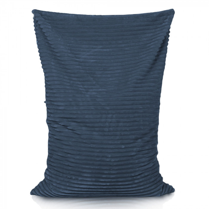 Blu marino cuscino per bambini stripe