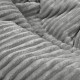Grigio chiaro cuscino per bambini stripe