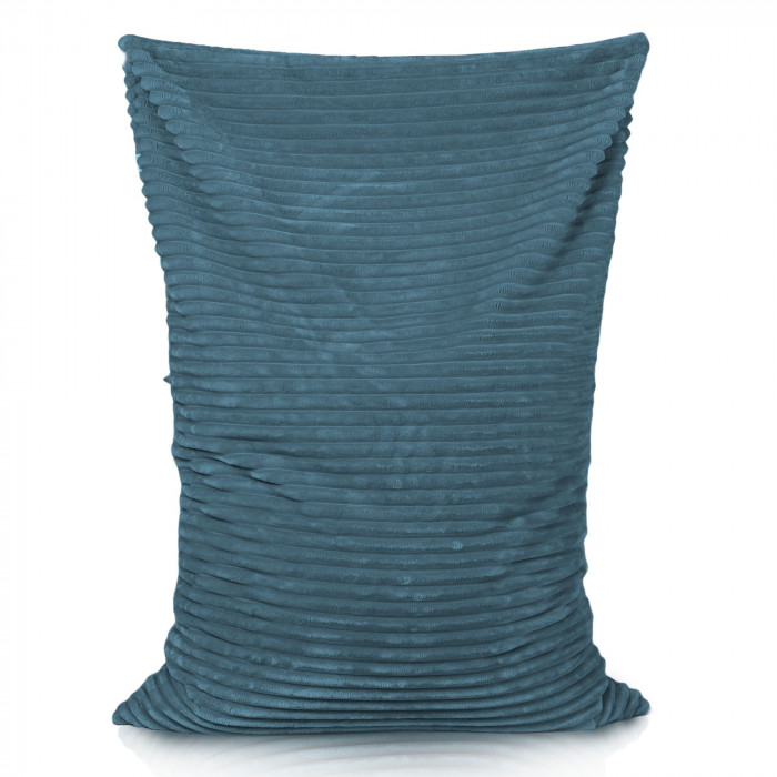 Blu cuscino per bambini stripe