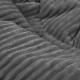 Grigio cuscino per bambini stripe