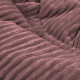 Rosa sbiadito cuscino per bambini stripe