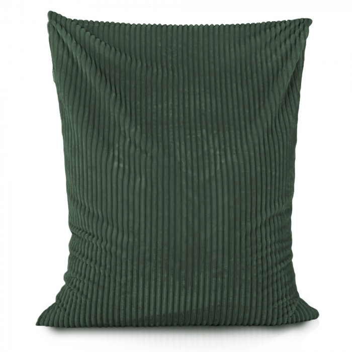 Verde scuro cuscino per bambini stripe