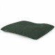 Verde scuro cuscino per bambini stripe