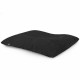 Nero cuscino pouf gigante xxl stripe