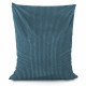 Blu cuscino pouf gigante stripe