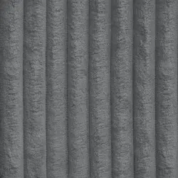 Pouf Poggiapiedi Rotondo - Velluto a Coste Stripe – vista 2