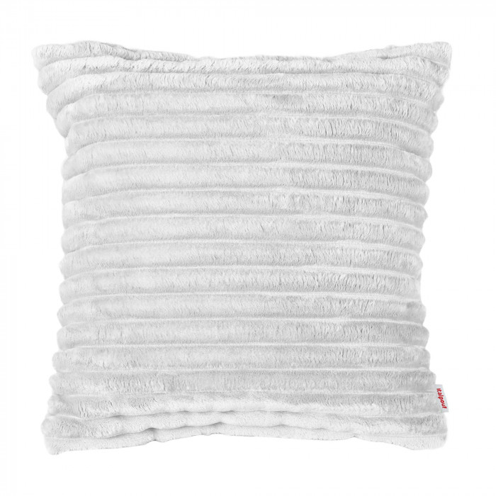 Bianco cuscino decorativo quadrato stripe