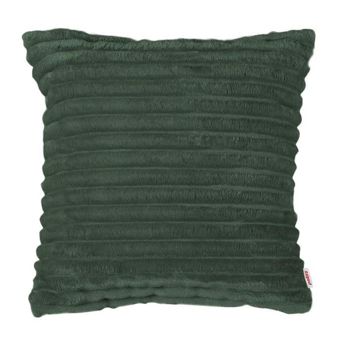 Verde scuro cuscino decorativo quadrato stripe