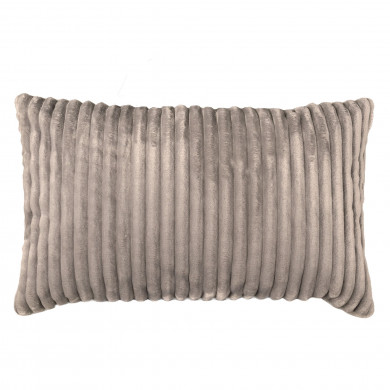 Beige cuscino decorativo rettangolare stripe
