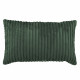 Verde scuro cuscino decorativo rettangolare stripe