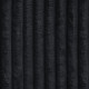 Nero cuscino decorativo rettangolare stripe