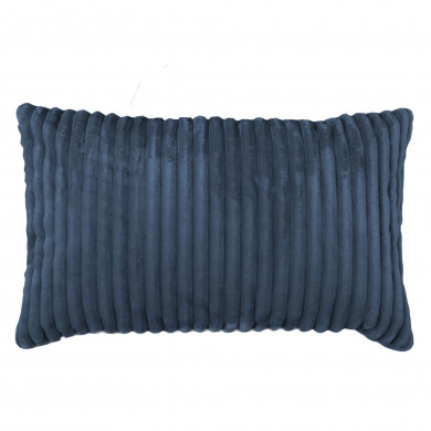 Blu marino cuscino decorativo rettangolare stripe