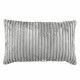 Grigio chiaro cuscino decorativo rettangolare stripe