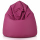 Pouf Sacco XL Fucsia Ecopelle