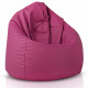 Pouf Sacco Fucsia Ecopelle