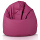 Fucsia Pouf Sacco Gigante XXL Ecopelle