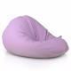 Viola chiaro Pouf Sacco Gigante XXL Ecopelle