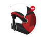 Sedia da gioco HUZARO FORCE 4.4 Rosso Mesh