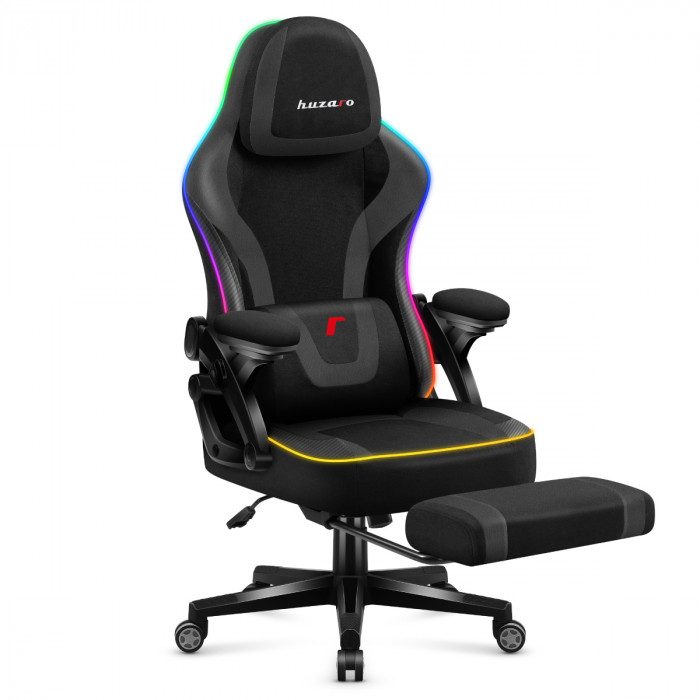 Sedia da gioco Huzaro Force 4.6 Nero RGB Smart