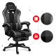 Sedia da gioco Huzaro Force 4.7 Grigio Mesh