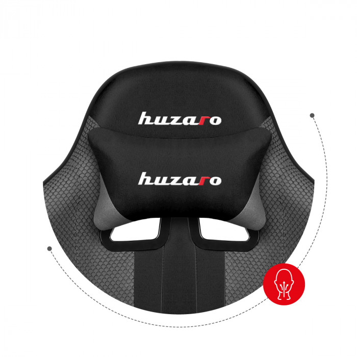 Cuscino lombare per sedia da gioco Huzaro Force 4.7 Grigio Mesh