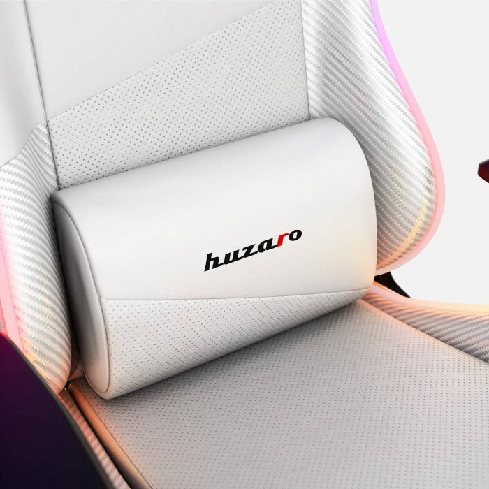 Cuscino lombare per sedia da gioco Huzaro Force 6.2 Bianco RGB