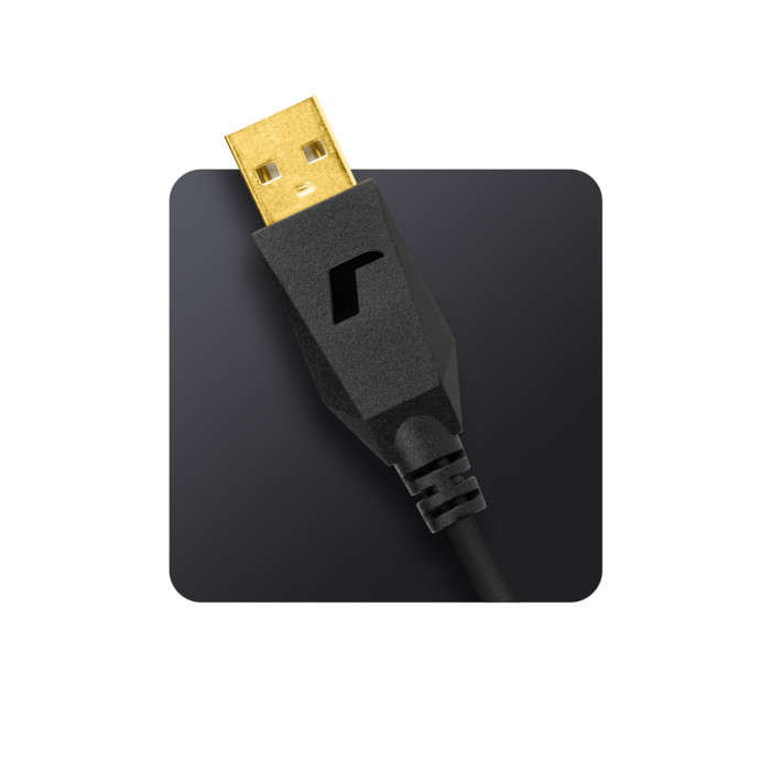 Spina USB rivestita in oro