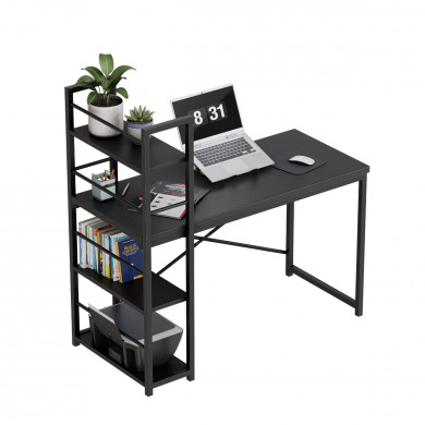 Mark Adler Leader 4.0 Scrivania nera con libreria