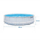 488 x 122 cm 12in1 Piscina con struttura da giardino Intex 26746