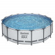 488 x 122 cm 19in1 Bestway 5612Z Piscina Fuori Terra a cestello.