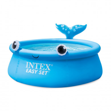 Balena 183 x 51 cm bambini Piscina gonfiabile rotonda fuori terra da giardino INTEX 26102