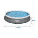 457 x 84 cm 9in1 Piscina Fuori Terra espandibile Bestway 57313N.