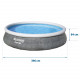 Piscina Fuori Terra espandibile 396 x 84 cm 9in1 set Bestway 57376