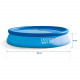 Intex 28130 Piscina Fuori Terra espandibile 366 x 76 cm