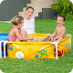 Piscina a cremagliera da esterno per bambini con sabbiera 213 x 112 x 30,5 cm Bestway 561CF.