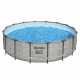 488 x 122 cm 11in1 Bestway 5619E Piscina Fuori Terra a cestello.