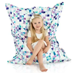 Cuscino da Pavimento Gigante XL per bambini - Tessuto Stampato Premium – vista 100