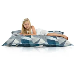 Cuscino gigante in stile astratto, perfetto per le stanze dei bambini