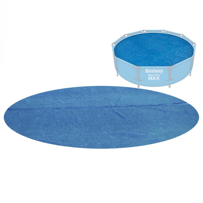 Copertura solare per piscine con telaio da 305 cm Bestway 58241.